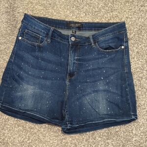 Judy Blue Women's Dark Denim Jean Shorts